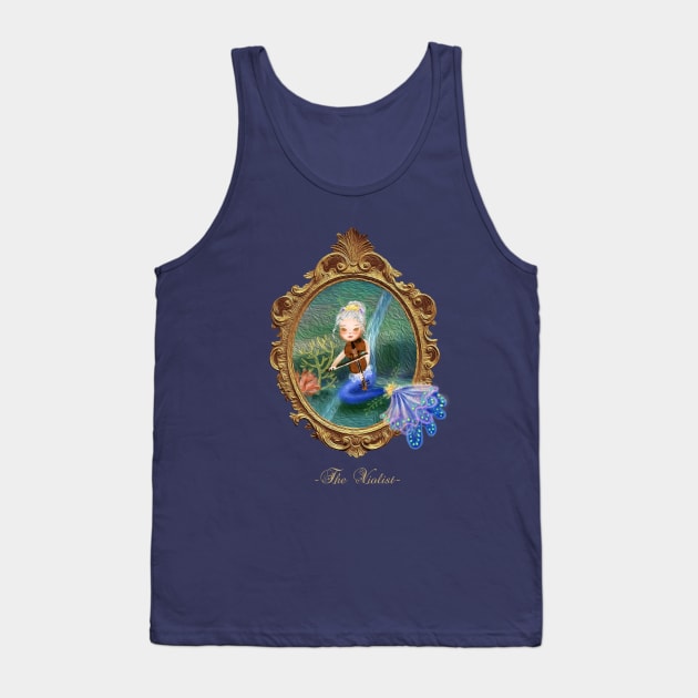 Ste-Anne Mermaid The Violist Tank Top by Ste-Anne Mermaid